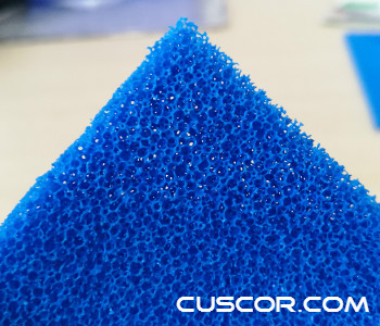 open cell silicone rubber foam sponge